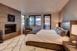 Master Bedroom with View up the Mountain